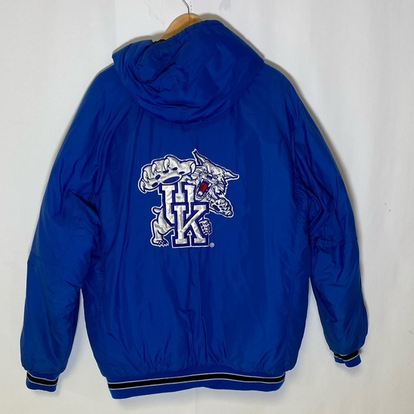 Competitor Other - Vintage Kentucky Wildcats  Embroidered Jacket Hood Cat Logo Size XL
